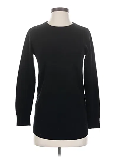 Pre-owned Quince Pullover Sweater In Black