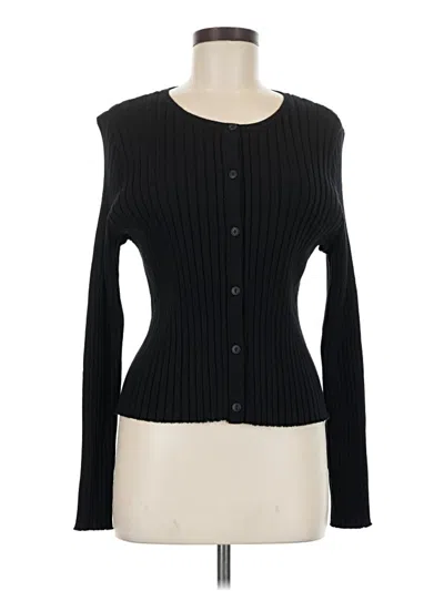 Pre-owned Quince Pullover Sweater In Black