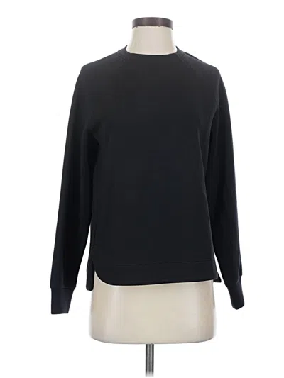 Pre-owned Quince Pullover Sweater In Black