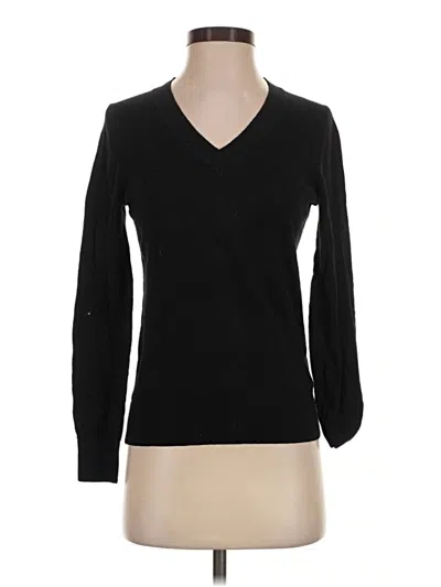 Pre-owned Quince Pullover Sweater In Black
