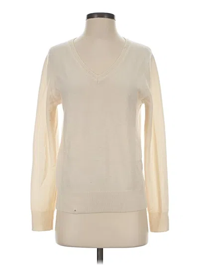 Pre-owned Quince Pullover Sweater In Ivory