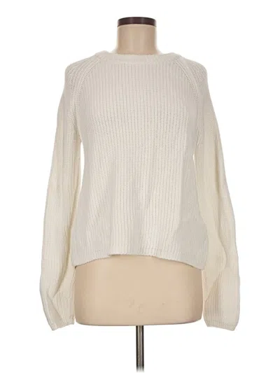 Pre-owned Quince Pullover Sweater In Ivory