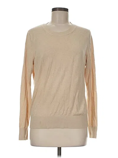 Pre-owned Quince Pullover Sweater In Tan