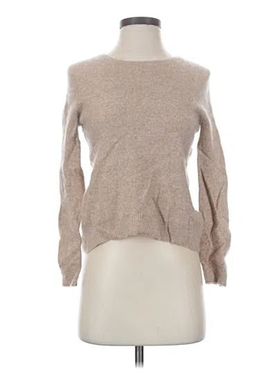 Pre-owned Quince Pullover Sweater In Tan