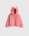 Quince Recycled Sherpa Fleece Bear Jacket In Dusty Rose