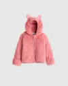 Quince Recycled Sherpa Fleece Bear Jacket In Dusty Rose