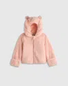 Quince Recycled Sherpa Fleece Bear Jacket In Pink