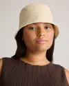Quince Revive Nylon Bucket Hat In Linen