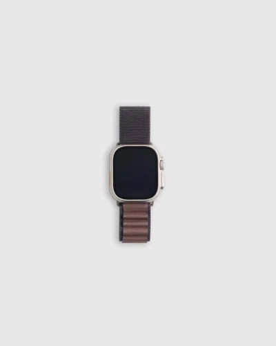 Quince Rugged Loop Apple Watch Band In Aubergine