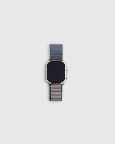 Quince Rugged Loop Apple Watch Band In Steel Blue