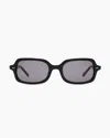 Quince Santiago Polarized Acetate Sunglasses In Black With Grey Lens