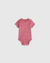 Quince Short Sleeve Bodysuit In Pattern