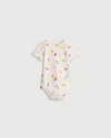 Quince Short Sleeve Bodysuit In White