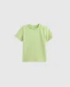 Quince Short Sleeve Rash Guard Top In Kiwi Green