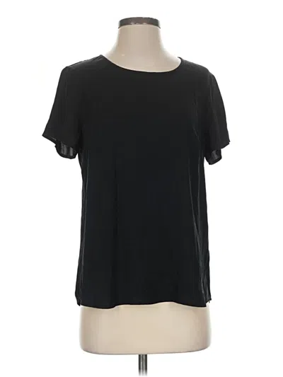 Pre-owned Quince Short Sleeve T-shirt In Black
