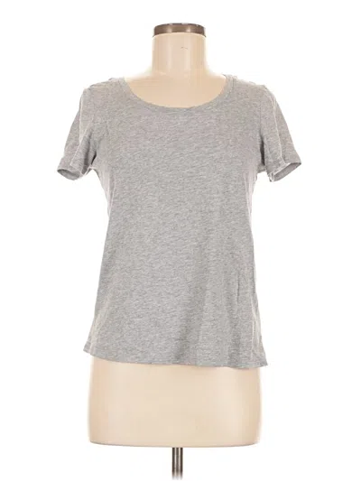 Pre-owned Quince Short Sleeve T-shirt In Gray