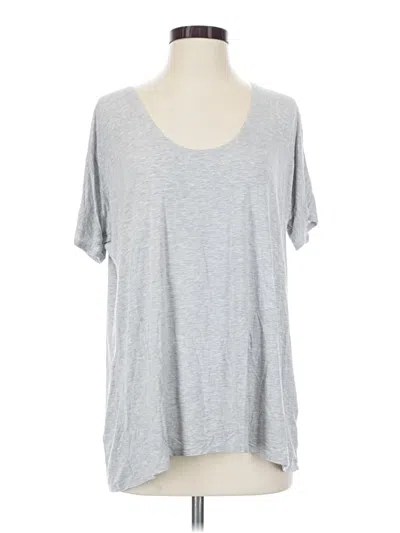 Pre-owned Quince Short Sleeve T-shirt In Gray
