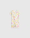 Quince Shortie Onesie Pajama In Fruit
