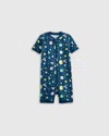 Quince Shortie Onesie Pajama In Planets