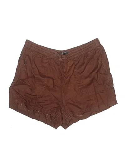Pre-owned Quince Shorts In Brown