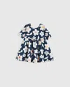 Quince Skater Dress In Geo Daisy
