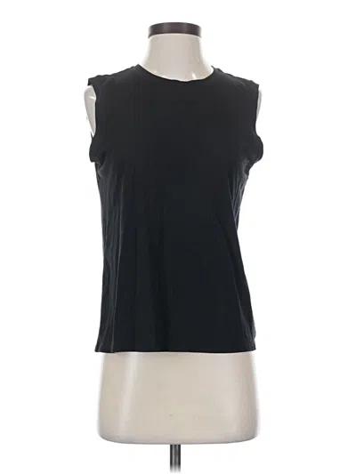 Pre-owned Quince Sleeveless T-shirt In Black