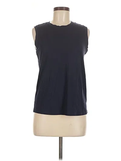 Pre-owned Quince Sleeveless T-shirt In Blue