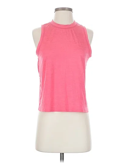 Pre-owned Quince Sleeveless T-shirt In Pink