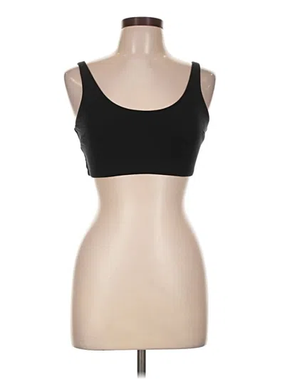 Pre-owned Quince Sports Bra In Black