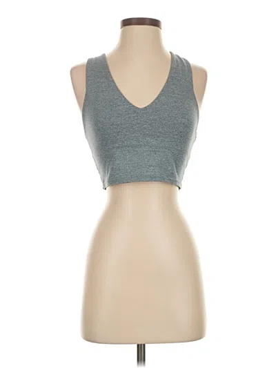 Pre-owned Quince Sports Bra In Gray
