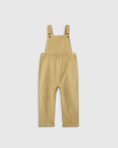 Quince Kids' Stretch Corduroy Overall In Nude