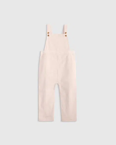 Quince Kids' Stretch Corduroy Overall In Pink
