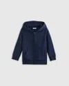 Quince Supersoft Fleece Zip Up Hoodie