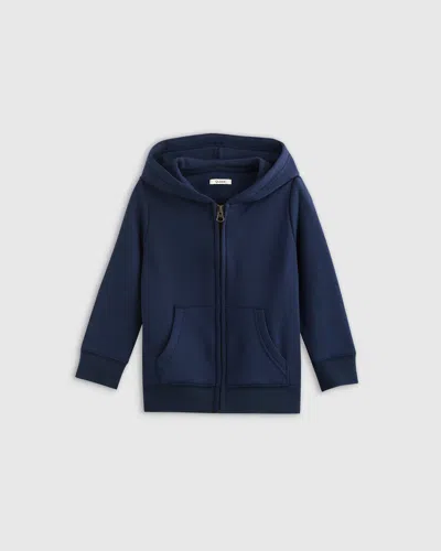Quince Kids' Supersoft Fleece Zip Up Hoodie