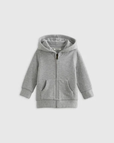 Quince Kids' Supersoft Fleece Zip Up Hoodie