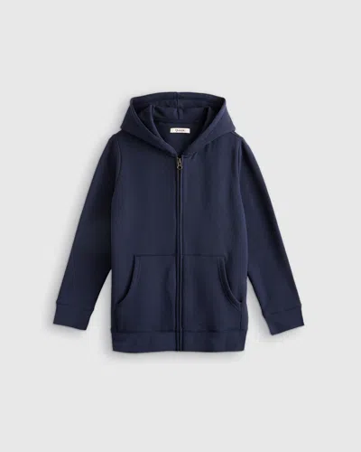 Quince Kids' Supersoft Fleece Zip Up Hoodie