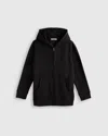 Quince Supersoft Fleece Zip Up Hoodie