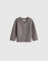 Quince Sweater Cardigan Sweater In Gray
