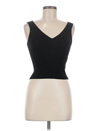 Pre-owned Quince Sweater Vest In Black
