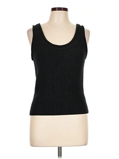 Pre-owned Quince Sweater Vest In Black