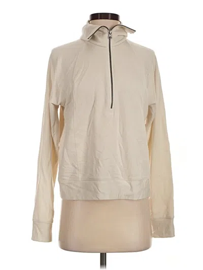 Pre-owned Quince Sweatshirt In Tan