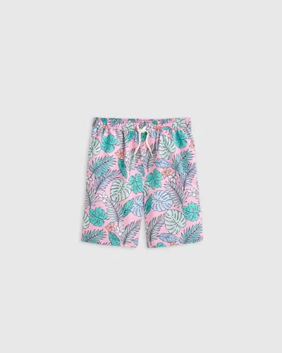 Quince Kids' Swim Trunk In Palms