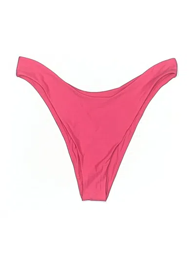 Pre-owned Quince Swimsuit Bottoms In Pink