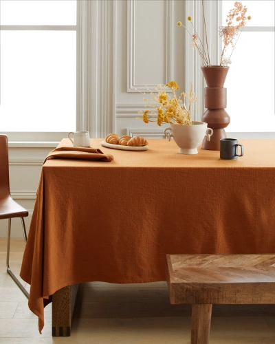 Quince Tablecloth In Brown