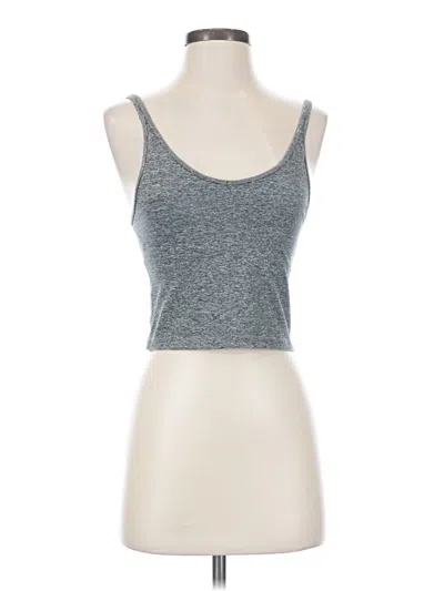 Pre-owned Quince Tank Top Gray Strapless Neckline Tops
