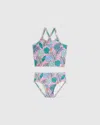 Quince Tank Topini Swimsuit In Palms