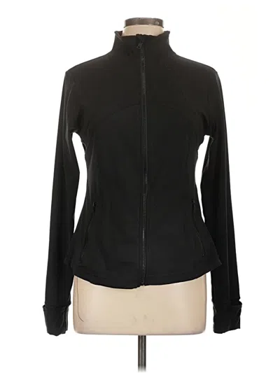 Pre-owned Quince Track Jacket In Black