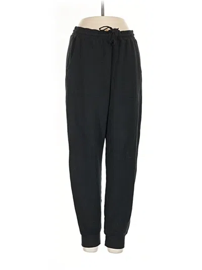 Pre-owned Quince Track Pants In Black
