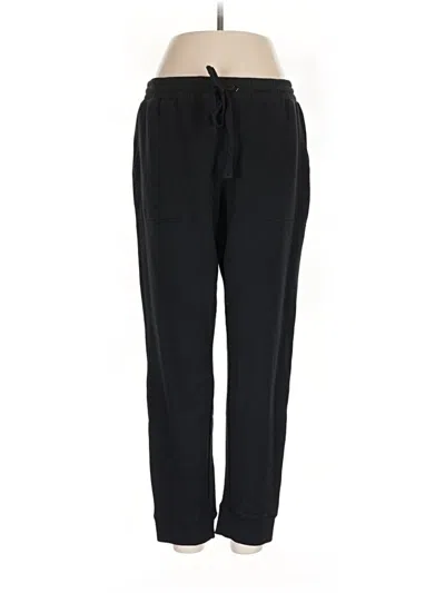 Pre-owned Quince Track Pants In Black
