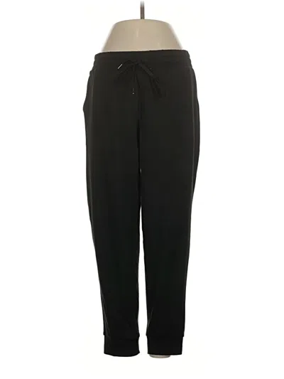 Pre-owned Quince Track Pants In Black